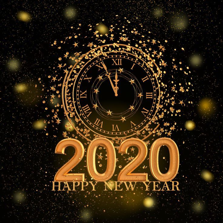 بطاقات تهنئة بالعام الجديد 2020