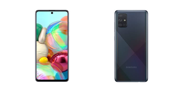 تصميم سامسونج Galaxy A71