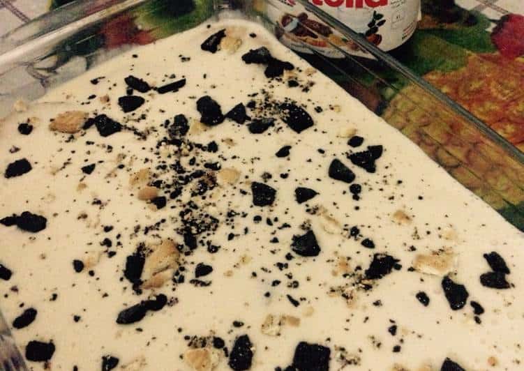 طريقة حلى بارد سهل ولذيذ الحلى المفضل في رمضان