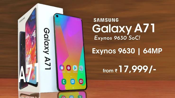 صندوق سامسونج Galaxy A71