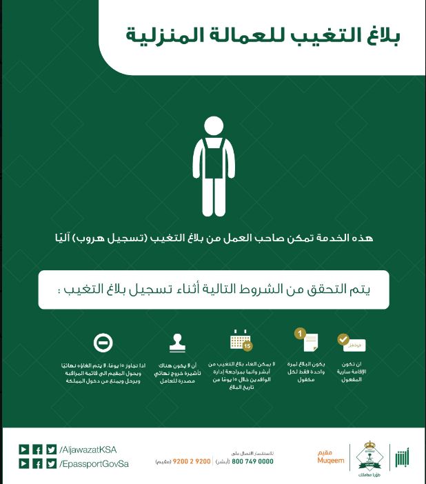 صيغة خطاب الغاء بلاغ هروب