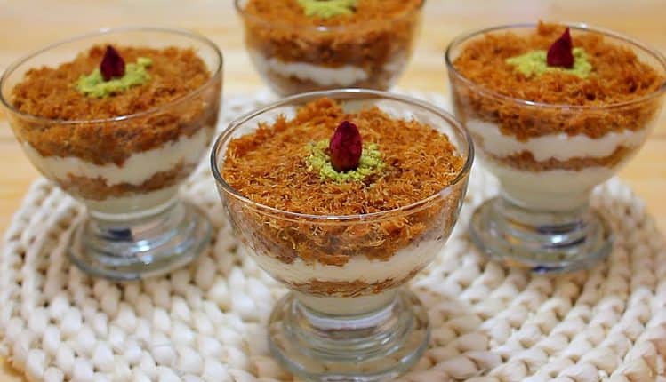 كنافة طريقة عمل الكنافة بالكاستر سالى فؤاد