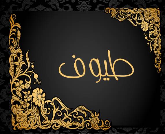 طيوف معنى
