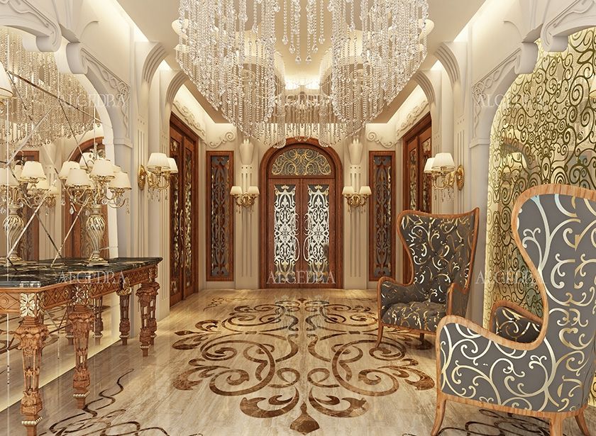 اشكال مداخل فلل من الخارج