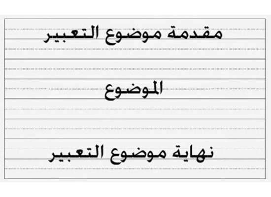 مقدمات لموضوع تعبير