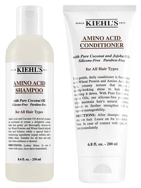 Kiehl’s Amino Acid Shampoo & Conditioner افضل شامبو للشعر المعالج بالبروتين