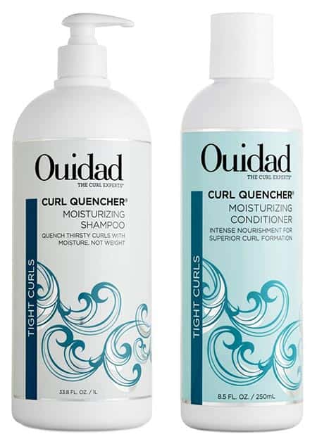 Ouidad Curl Quencher Moisturizing Shampoo & Conditioner أفضل شامبو للشعر المعالج بالبروتين