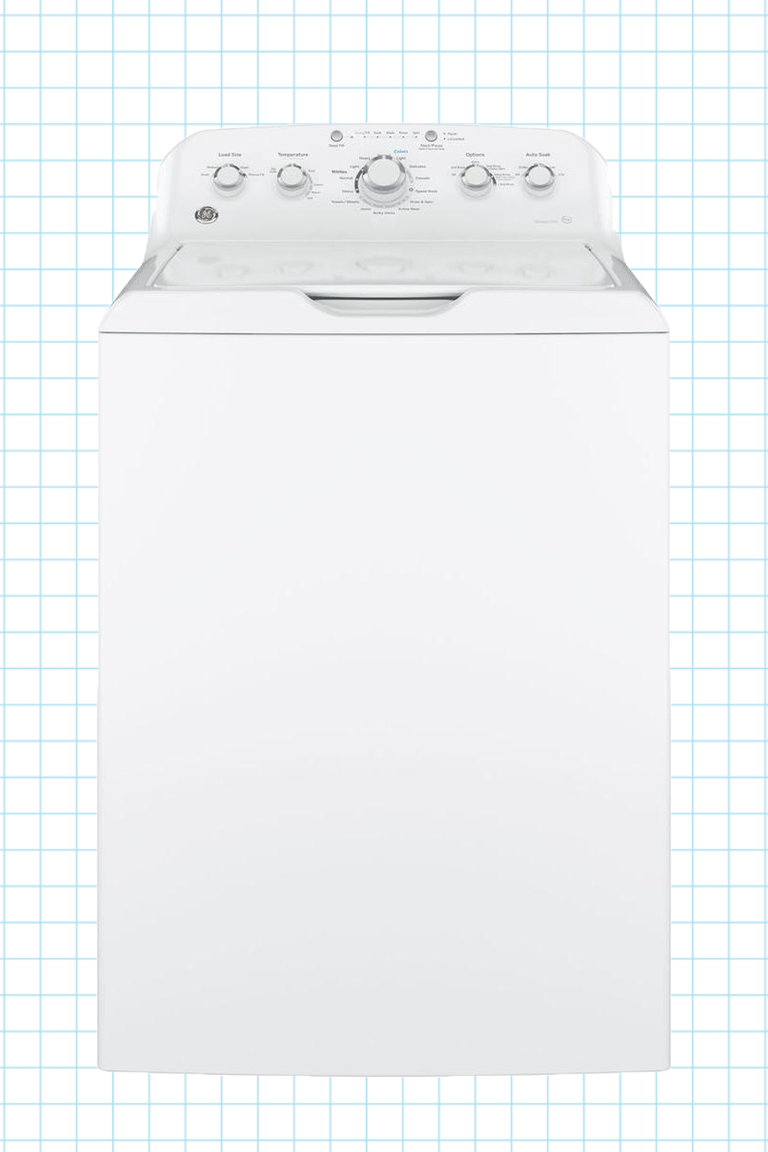 White Top Load Washing Machine with Stainless Steel Basket GE افضل غسالة ملابس اتوماتيك 2020