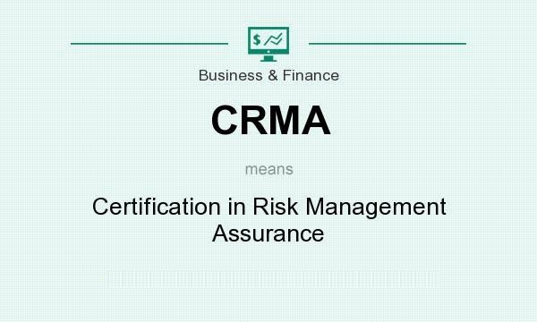 شهادة ضمان إدارة المخاطر ‏CRMA