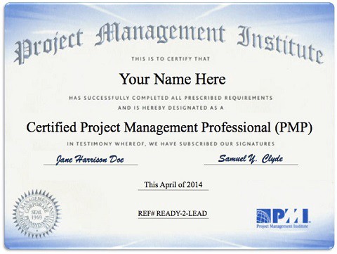 كيفية الحصول على شهادة ادارة المشاريع شهادة PMP بالمملكة