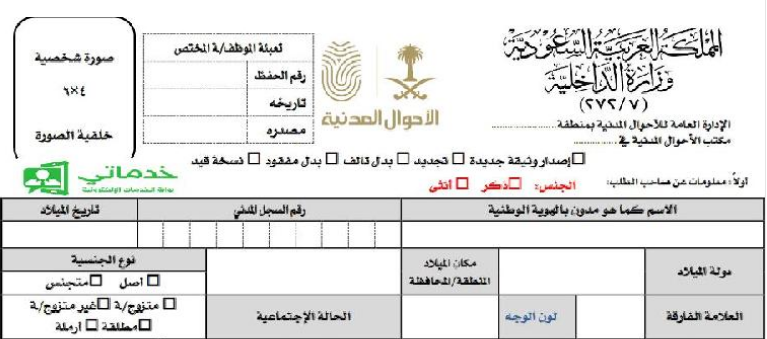 مدى اهمية اصدار الهوية الوطنية